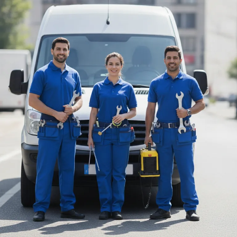 Industrial Laundry team in Drummondville